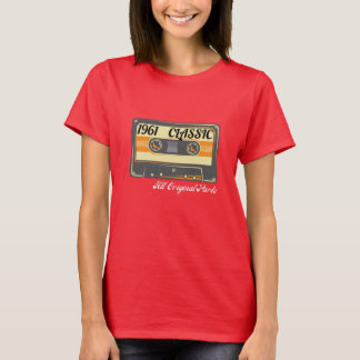 T-shirt Classic 1961 Retro Cassette Edition