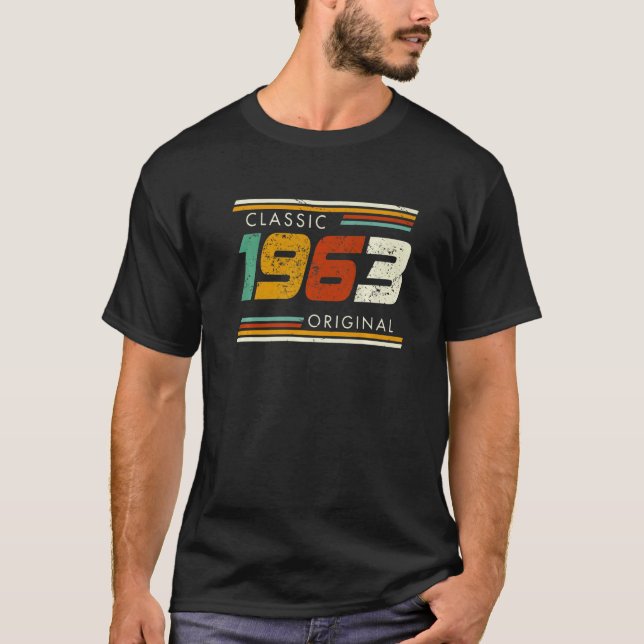 T-shirt Classic 1963 Original Vintage   (Devant)