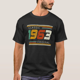 T-shirt Classic 1963 Original Vintage