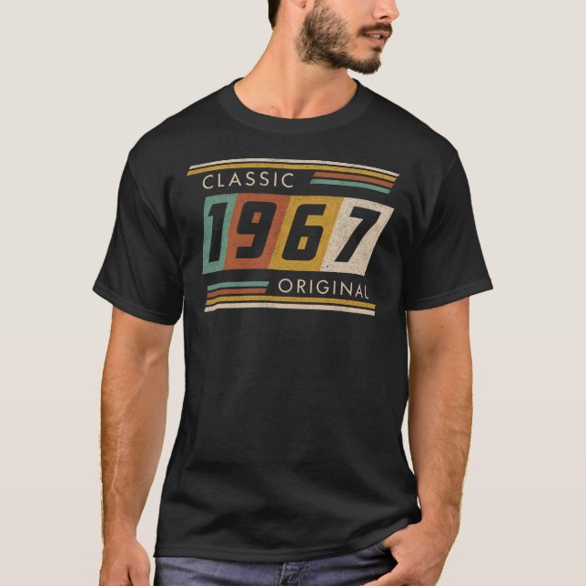 T-shirt Classic 1967 Original Summer Style Graphic (Devant)