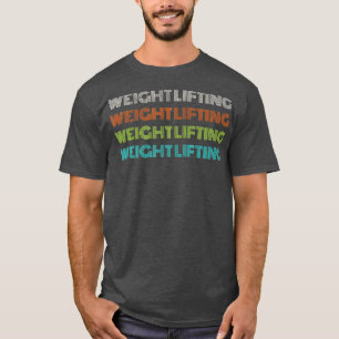 T-shirt Classic 1970s Poids Lifting