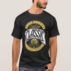 T-shirt Classic 1971 Voiture D'Anniversaire Auto 50 Ans 50