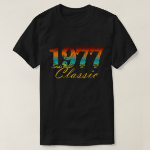 T-shirt Classic 1977 Tee Né en 1977 Cadeaux d'anniversair