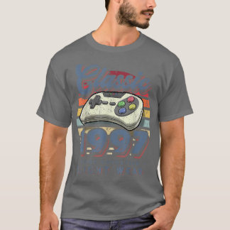 T-shirt Classic 1997 25e Anniversaire Retro Video Game Con