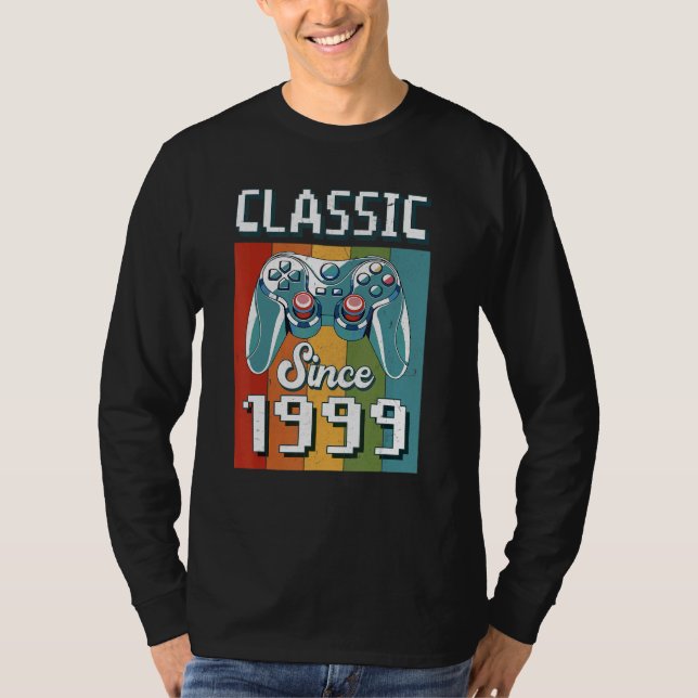 T-shirt Classic 1999 23e Anniversaire Video Game Controlle (Devant)