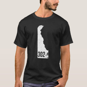 T-shirt Classic 302 Delaware Pride Code régional