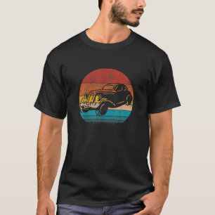 T-shirt Classic Car Graphic Retro Vintage