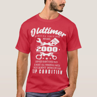 T-shirt Classic Car Special Edition Model 2000 Birthday vi