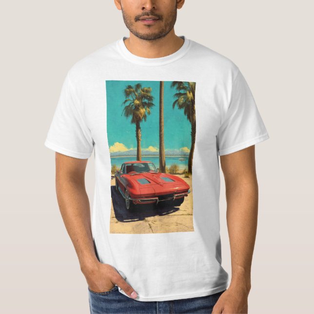 T-shirt Classic Corvette (Devant)