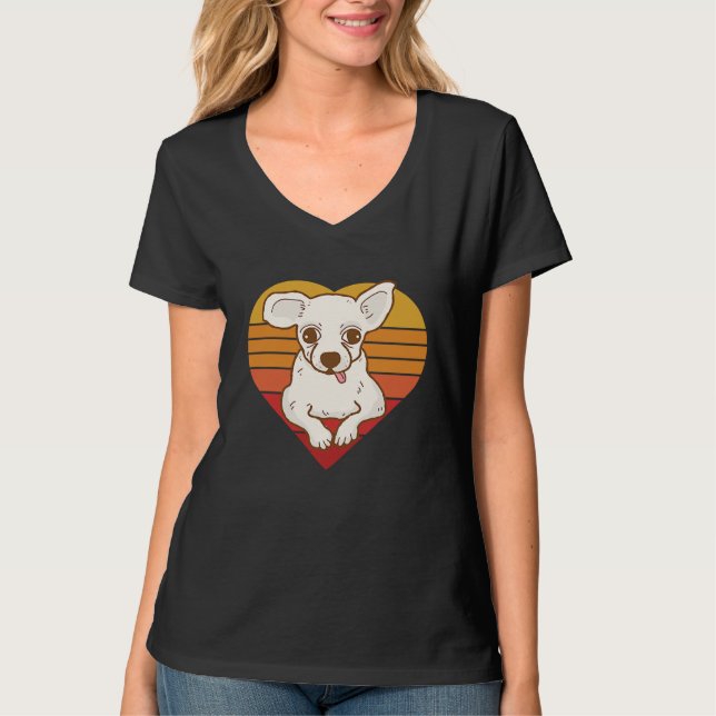 T-shirt Classic Cute Chihuahua    3 (Devant)