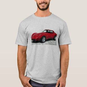 T-shirt Classic de la Corvette rouge 1979
