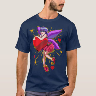 T-shirt Classic Fairy Tale Lover Flying Garden Flower Fant