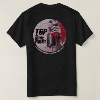 T-shirt Classic Gothic Podcast Tee w/ Double Logo