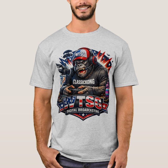 T-shirt Classic Kong WTSG Digital Broadcasting Tee (Devant)