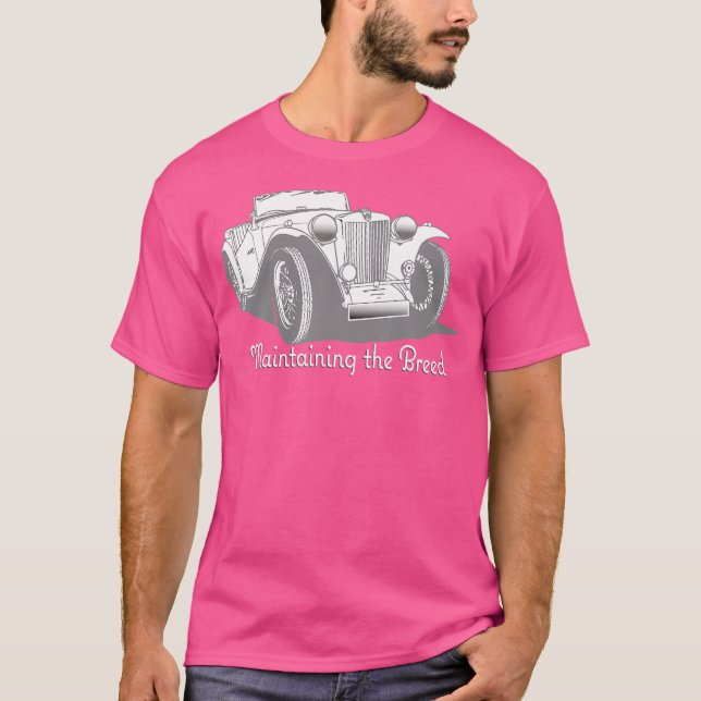 T-shirt Classic Mg Tc Roadster (Devant)
