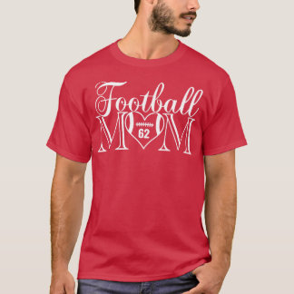 T-shirt Classic Mom 62 Thats My Boy Jersey Numéro 62