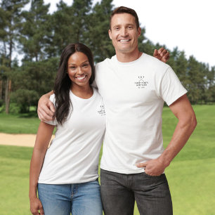 T-shirt Classic Personnalisé Golf Club Nom