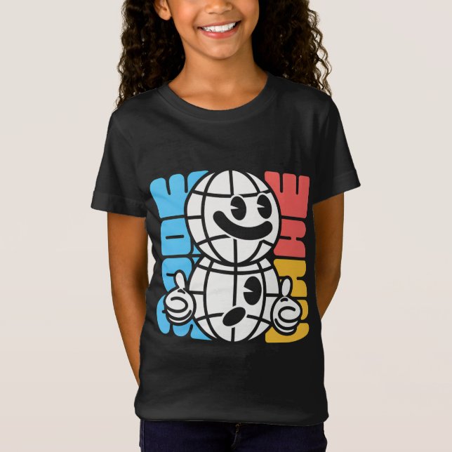 T-Shirt Classic Spider-Man with Dynamic Cosmic Background (Devant)