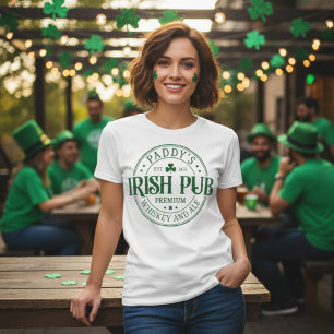 T-shirt Classic St Patrick's Day Paddy's Irish Pub