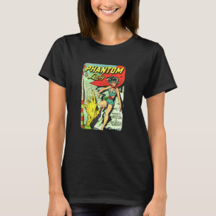 T-shirt Classic Superhero Phantom Lady 1947 Crime Buster