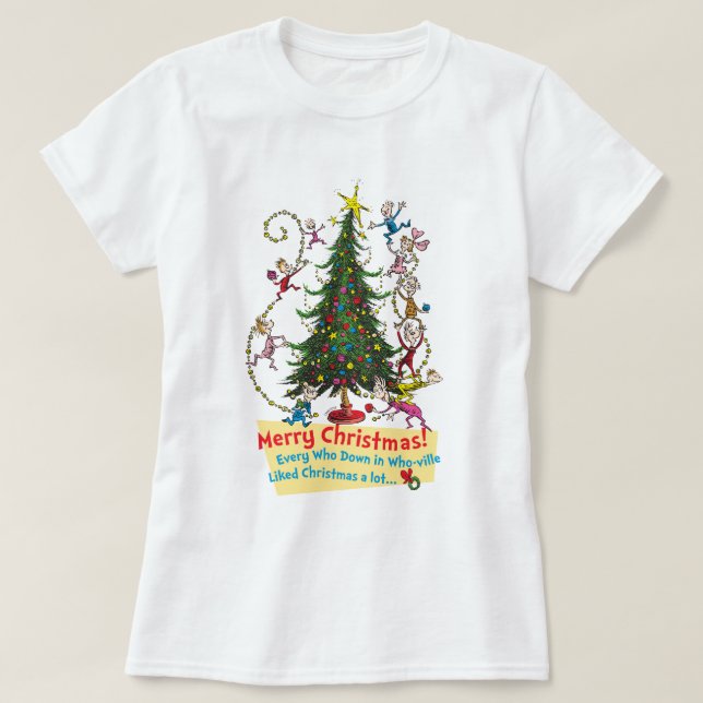 T-shirt Classic The Grinch | Joyeux Noël ! (Design devant)