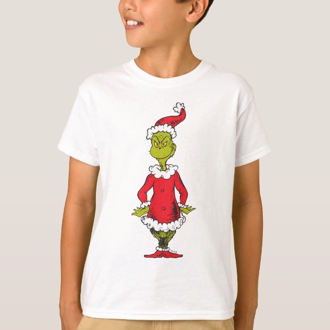 T-shirt Classic The Grinch | Père Noël (Devant)