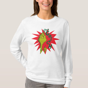 T-shirt Classic The Grinch   Red Starburst