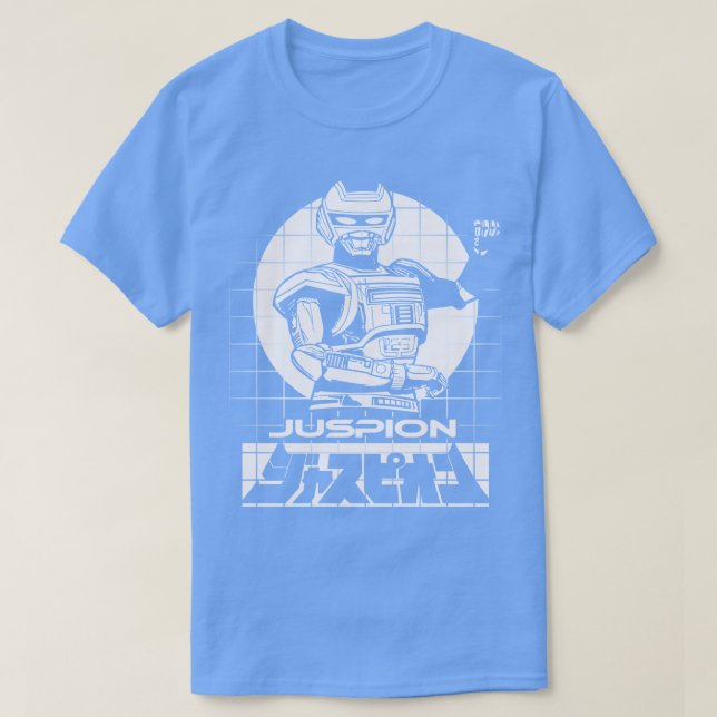 T-shirt Classic Tokusatsu Metal Heroes Kyojuu Tokusou Jusp (Design devant)