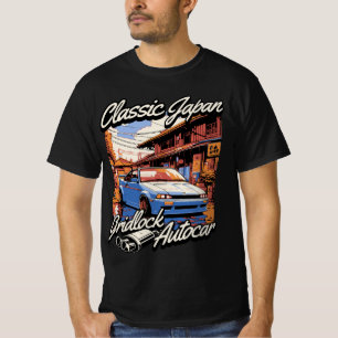 T-shirt Classic Vintage Japon voiture Cool graphique
