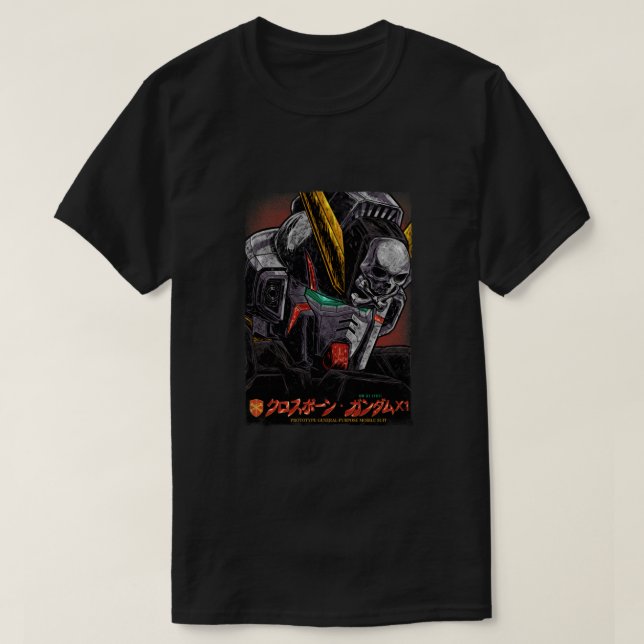 T-shirt Classic XM-X1 Crossbone Gundam X-1 (Design devant)