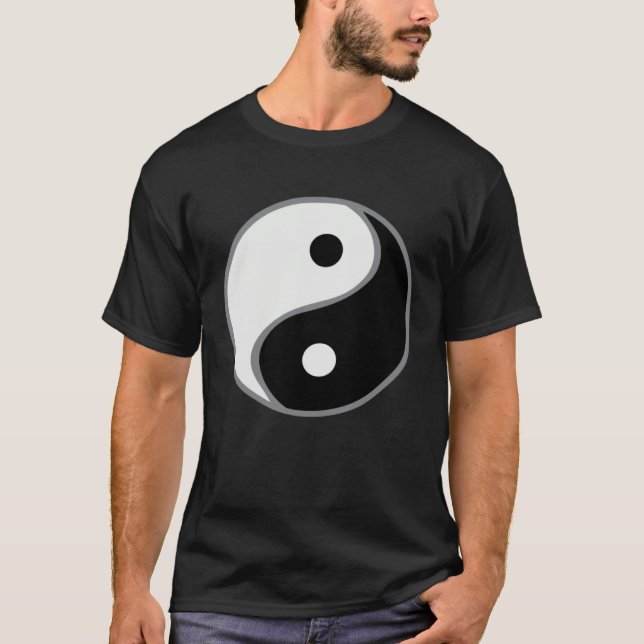 T-shirt classic yinyang for balance life (Devant)