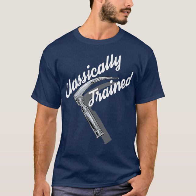 T-shirt Classically trained Mac Laryngoscope anesthesia (Devant)