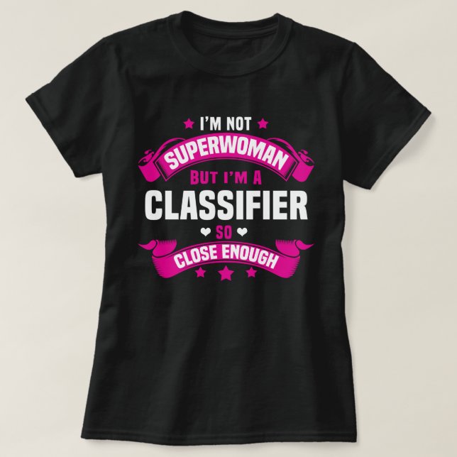 T-shirt Classificateur (Design devant)