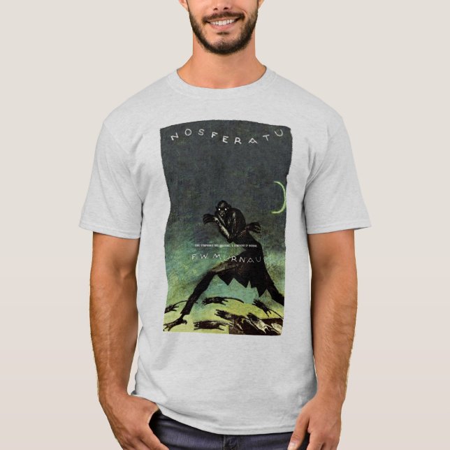 T-shirt classique '1922' Nosferatu Poster (Devant)