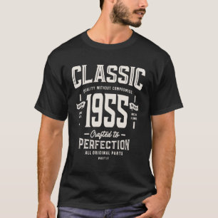 T-shirt Classique 1955 68e anniversaire Cadeaux 68 ans