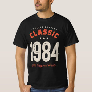 T-shirt Classique 1984 - 40e anniversaire Vintage