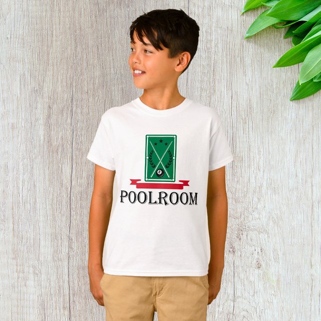 T-shirt Classique 8 Ball de billard américain (Créateur téléchargé)