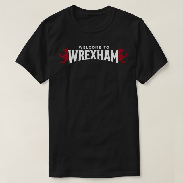 T-shirt Classique Afc de Wrexham (Design devant)