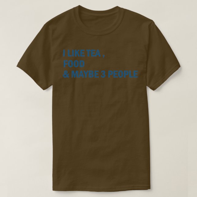T-shirt Classique alimentaire (Design devant)