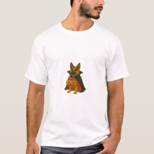 T-shirt classique allemand Bulldog Halloween Dog e