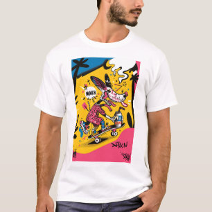 T-shirt classique américain de conception de tatou