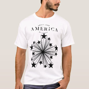 T-shirt classique "American Stars"