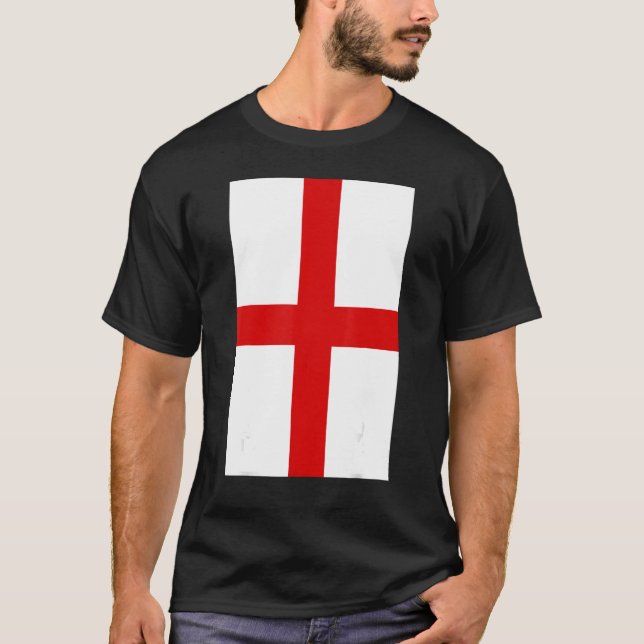 T-SHIRT CLASSIQUE ANGLETERRE-UNI ROYAUME-UNI DRAPEAU NATIO (Devant)