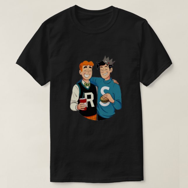 T-shirt Classique Archie et Jughead (Design devant)