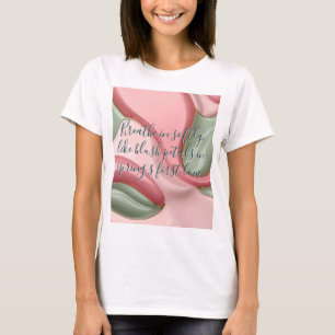 T-shirt classique avec un graphique abstrait stylé