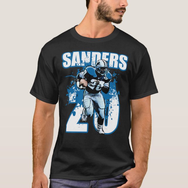 T-shirt classique Barry Sanders (Devant)