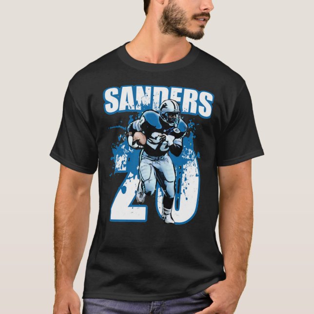 T-shirt classique Barry Sanders (Devant)