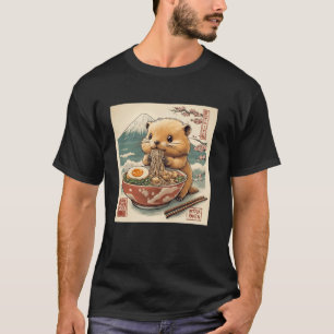 T-shirt Classique bébé castor des fleurs de cerisier du Mo