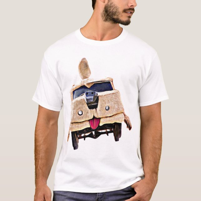 T-shirt classique bête et bête (Devant)