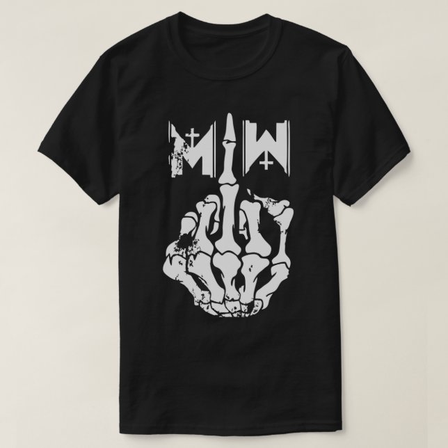 T-shirt classique blanc sans mouvement (Design devant)